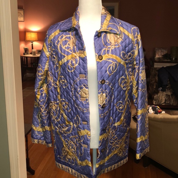 J McLaughlin Equestrian Print Jacket - Picture 2 of 8